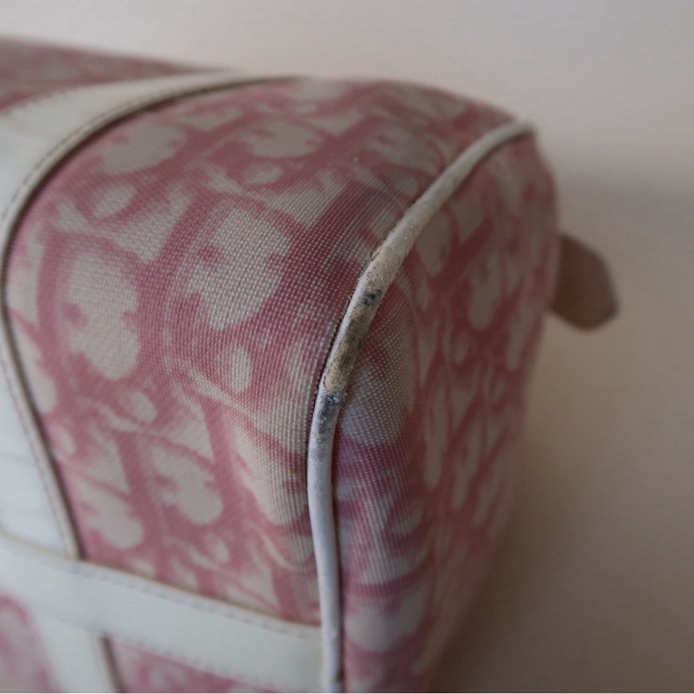 Dior Mini Boston Bag in Pink Trotter Monogram - Picture 10 of 15